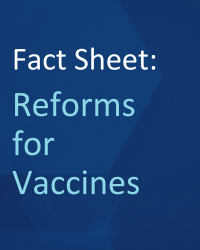 Fact sheet: Reforms for Vaccines